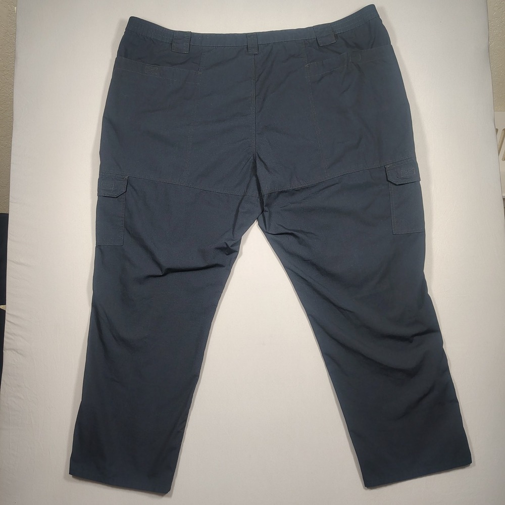 Propper Tactical Cargo Pants Mens 52 Navy Blue Ripstop Poly Cotton Blend - Picture 2 of 9